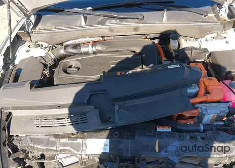 2023 Hyundai Sonata Hybrid Blue from USA, damaged, VIN KMHL24JJ1PA078082